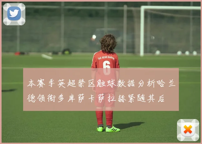 本赛季英超禁区触球数据分析哈兰德领衔多库萨卡萨拉赫紧随其后